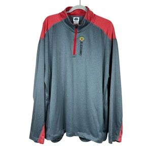 NHL Chicago Blackhawks 1/4 Zip Pullover Shirt Size 2XL